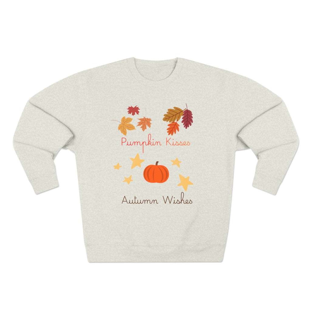 Pumpkin Kisses & Autumn Wishes Crewneck Sweatshirt