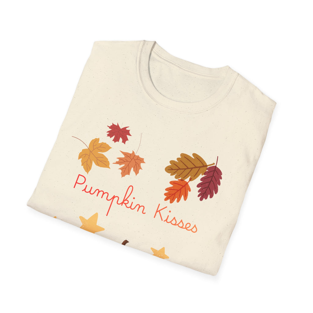 Pumpkin Kisses & Autumn Wishes Fall T-Shirt