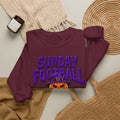 Sunday Football Halloween Sweatshirt | Pumpkin Football Unisex Crewneck