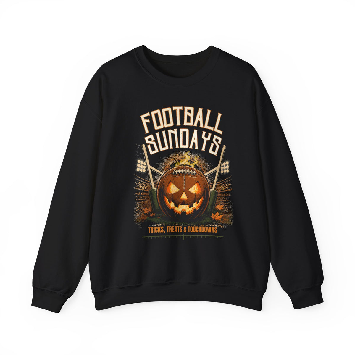 🎃 Football Sundays Halloween Crewneck Sweatshirt 🏈