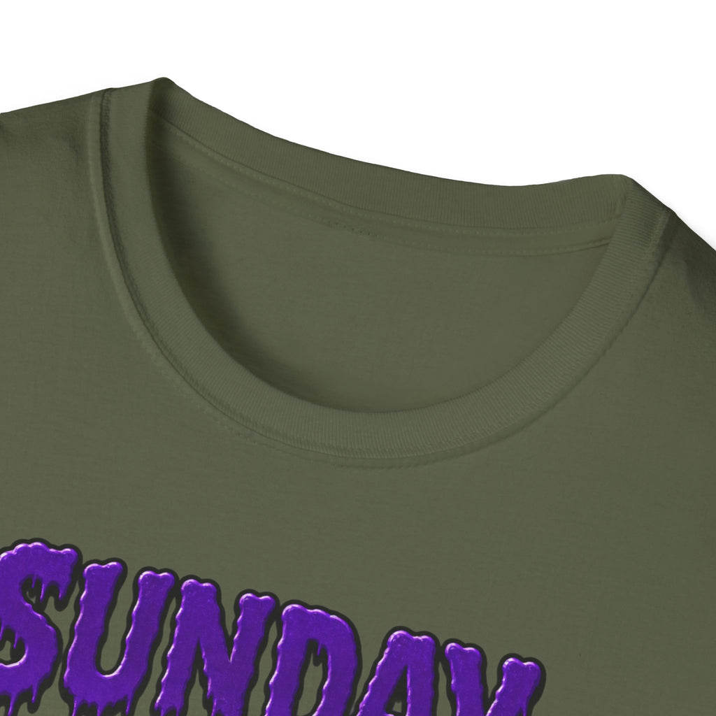 Sunday Football Halloween Shirt | Pumpkin Football T-Shirt | Spooky Game Day Tee
