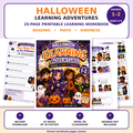 Halloween Learning Adventures: A Fun Learning Workbook for Grades 1–2