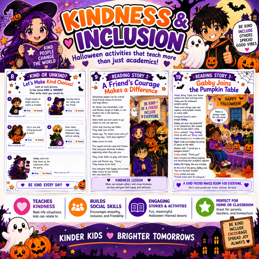 Halloween Learning Adventures: A Fun Learning Workbook for Grades 1–2