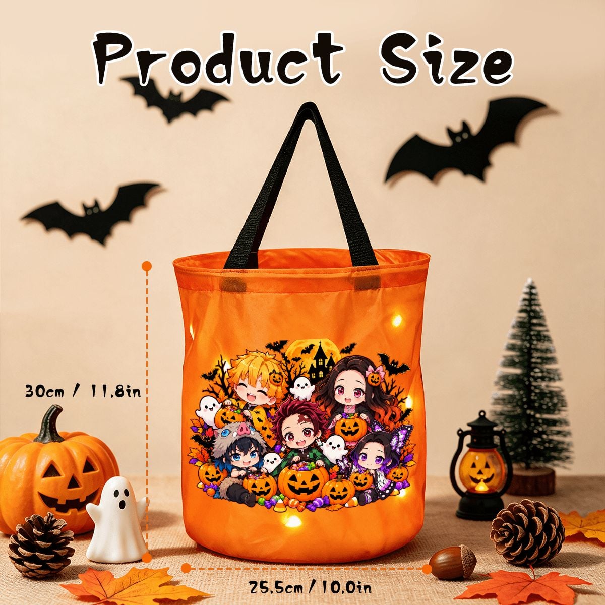 Light-Up Halloween Trick-or-Treat Bag 🎃✨